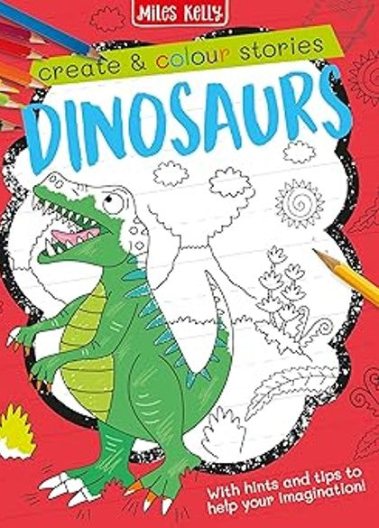 Create & Colour Stories - Dinosaur Stories
