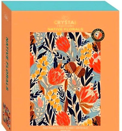 Native Florals 500 Piece Jigsaw Puzzle