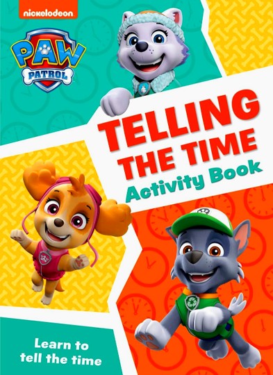 Paw Patrol Activity Book - Telling The Time