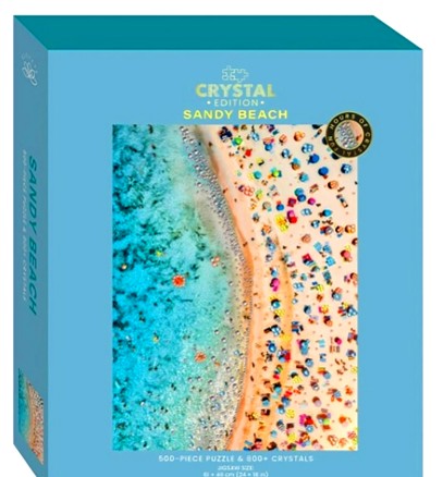 Sandy Beach 500 Piece Jigsaw Puzzle