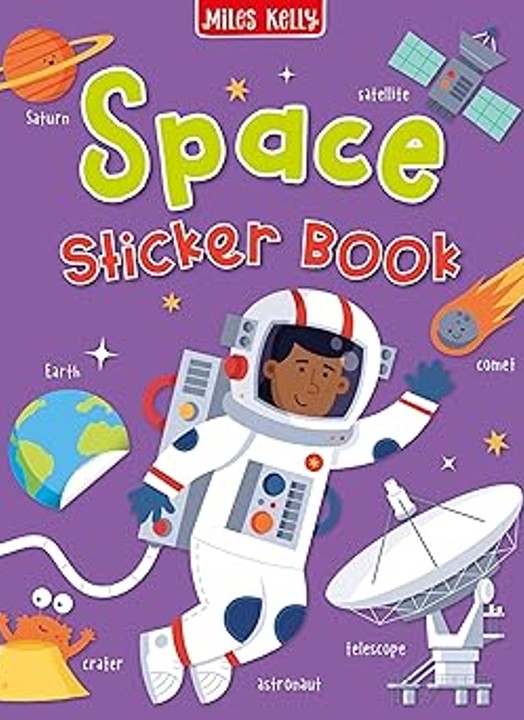 Sticker Book Space
